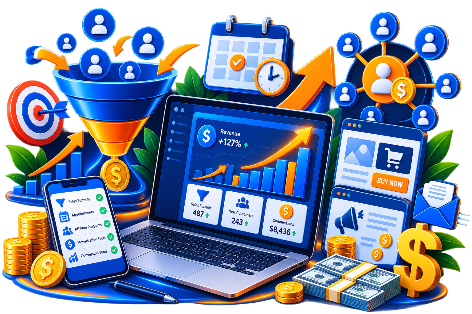 Sales & Monetization Solutions | LaunchForge Studio Sales monetization tools for online business