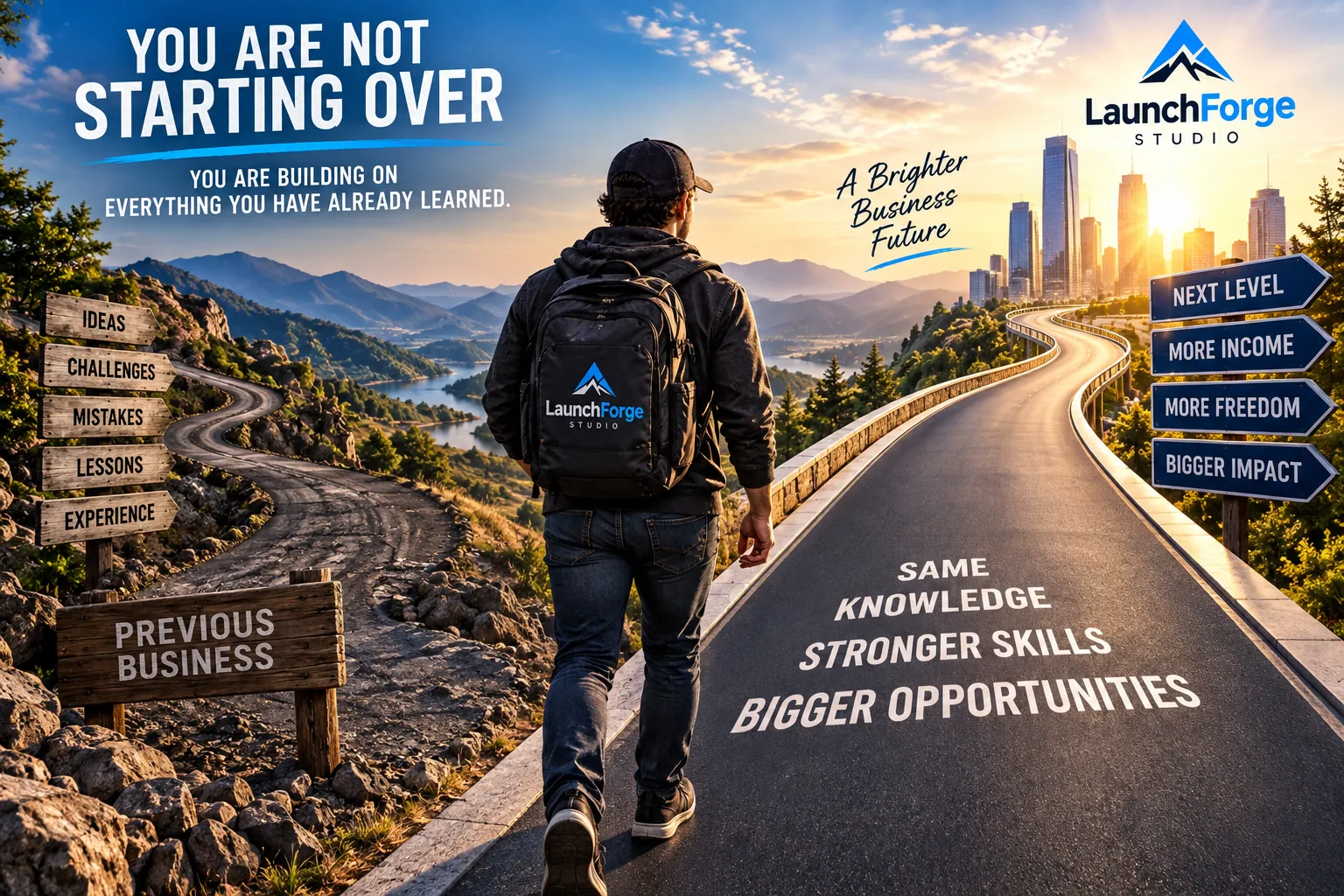 First online business experience leading to stronger skills and new business opportunities