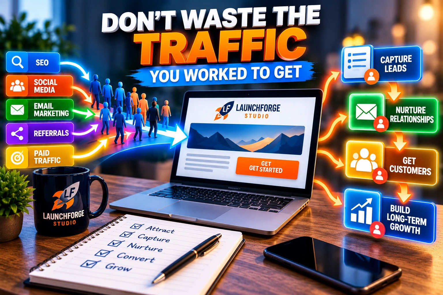 Don't waste the traffic you worked to get